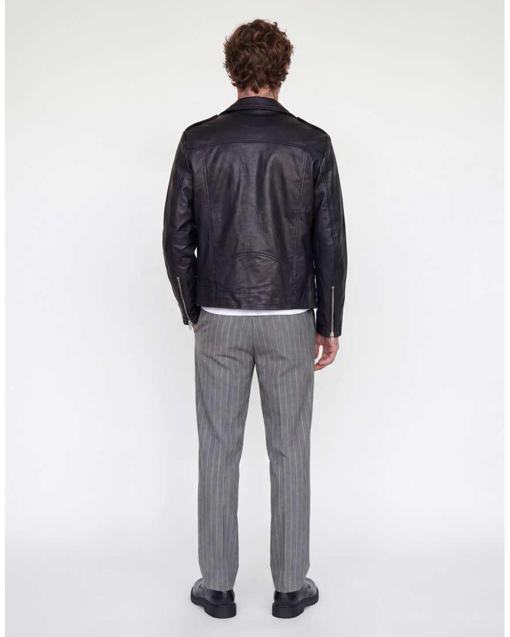 Jack & Jones Gray Classic Trousers for men