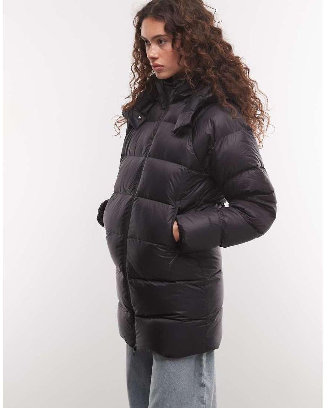 The North Face Black Hydrenalite City Down Hooded Parka Jacket