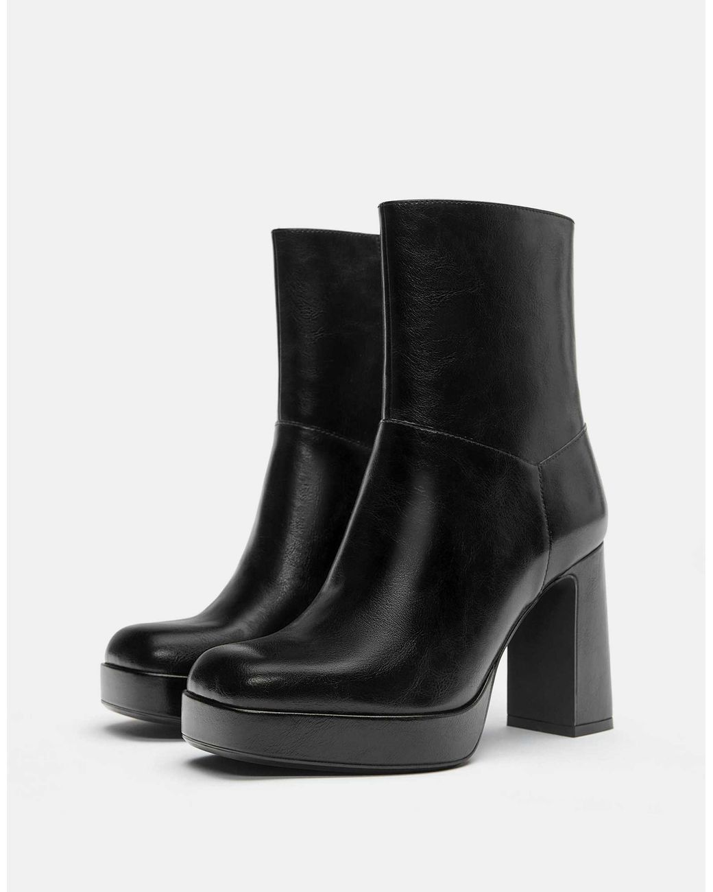 Pull&Bear Black – stiefeletten
