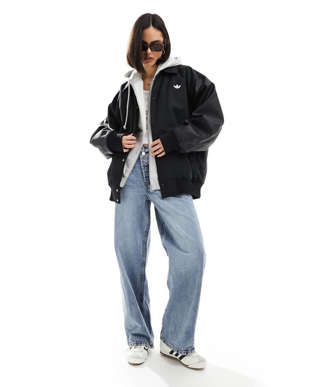 Adidas giacca college sales