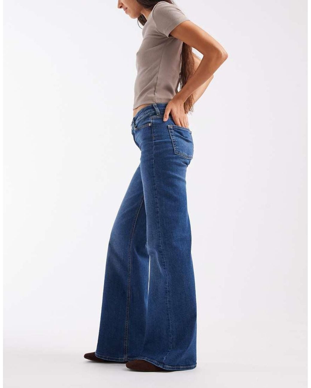 JJXX Blue Rome Flared Jeans