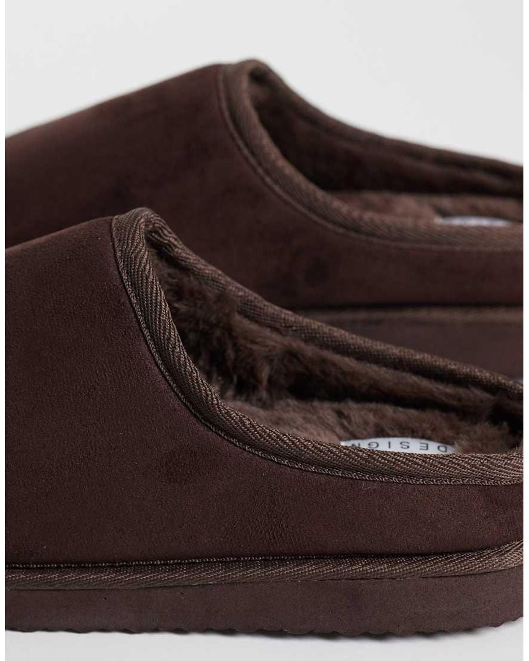ASOS Brown Mule Slippers for men