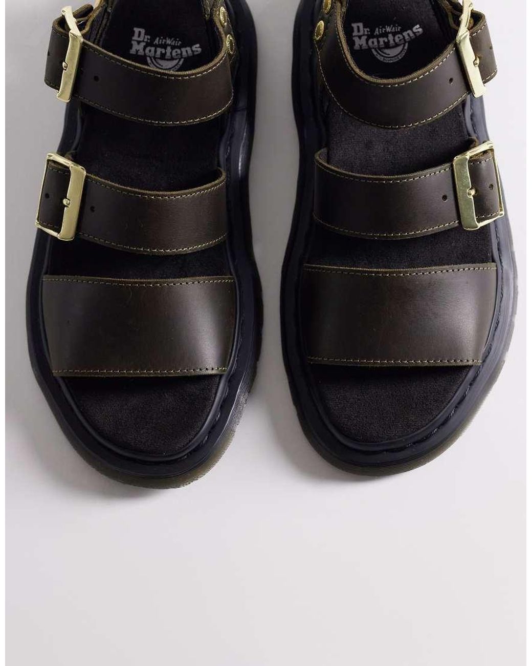 Dr. Martens Green Gryphon Sandal