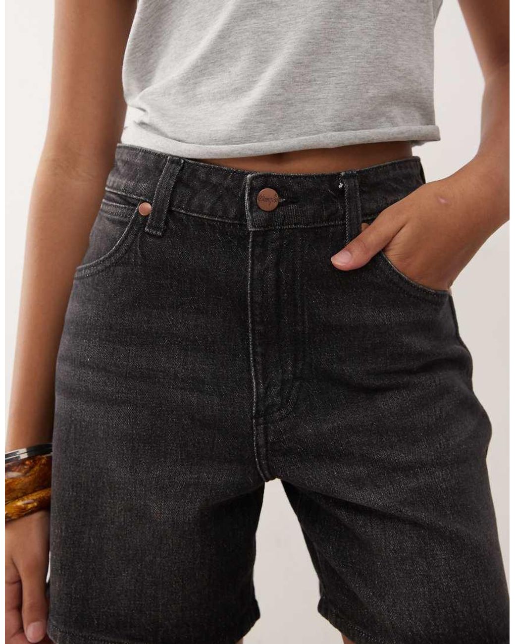 Wrangler Natural Cowboy Denim Shorts