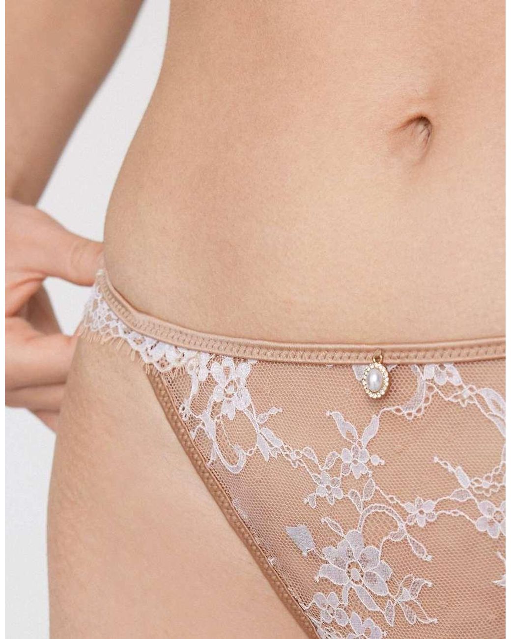 Tezenis Natural Delicate Essence Tanga Panel G-String