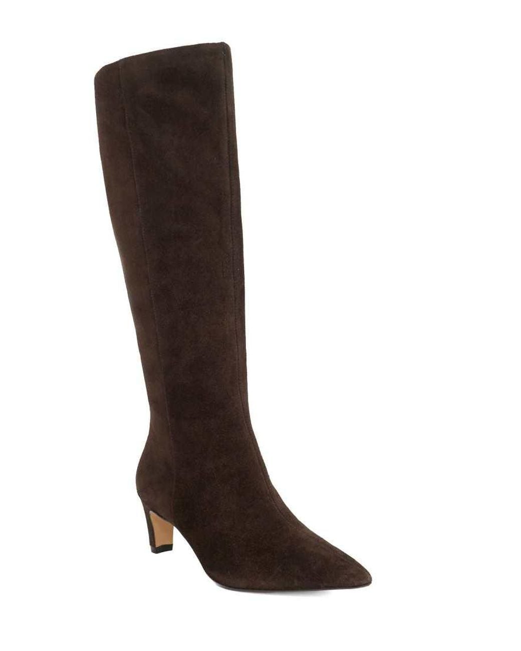 Dune Brown Wide Fit Wf Smoulder Knee High Boots