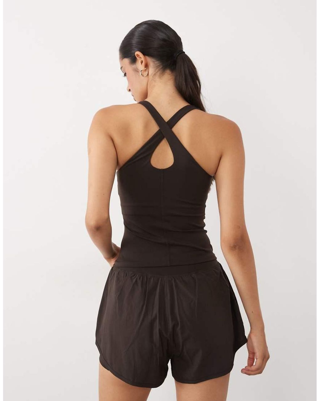 Tala Black Skinluxe Cross Back Singlet