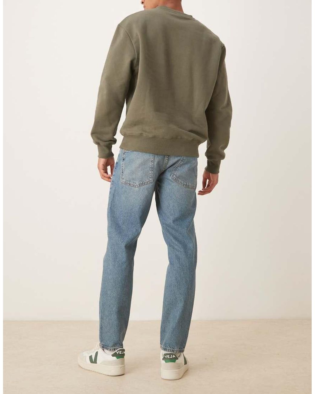 ASOS Natural Tapered Jeans for men
