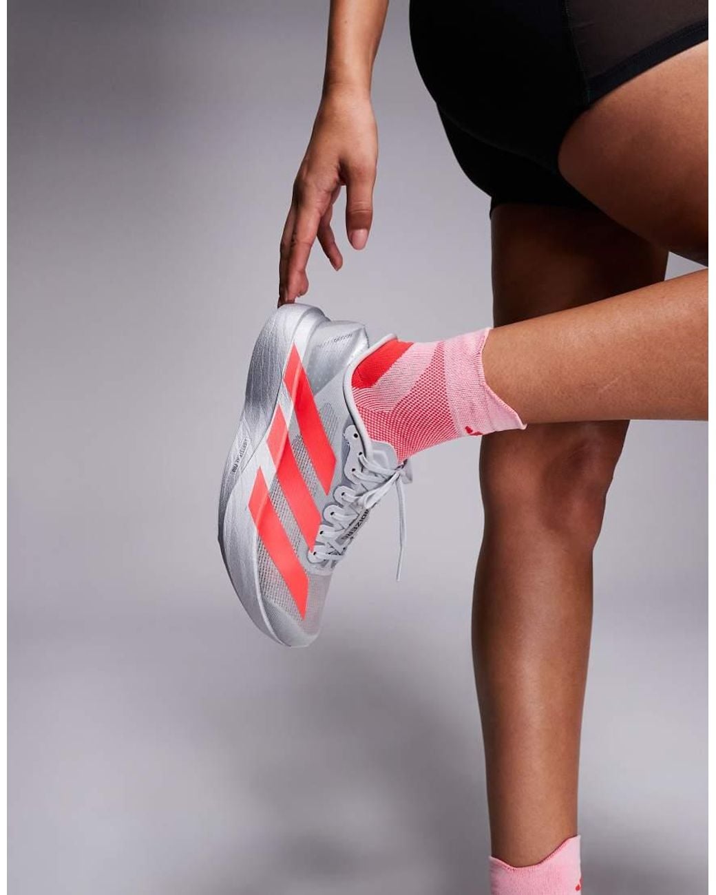 Adidas Originals Gray Adidas Running Adizero Evo Sl