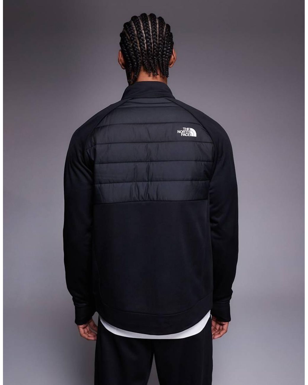 The North Face Blue Reaxion 2.0 Full Zip Hybrid Fleece Jacket for men