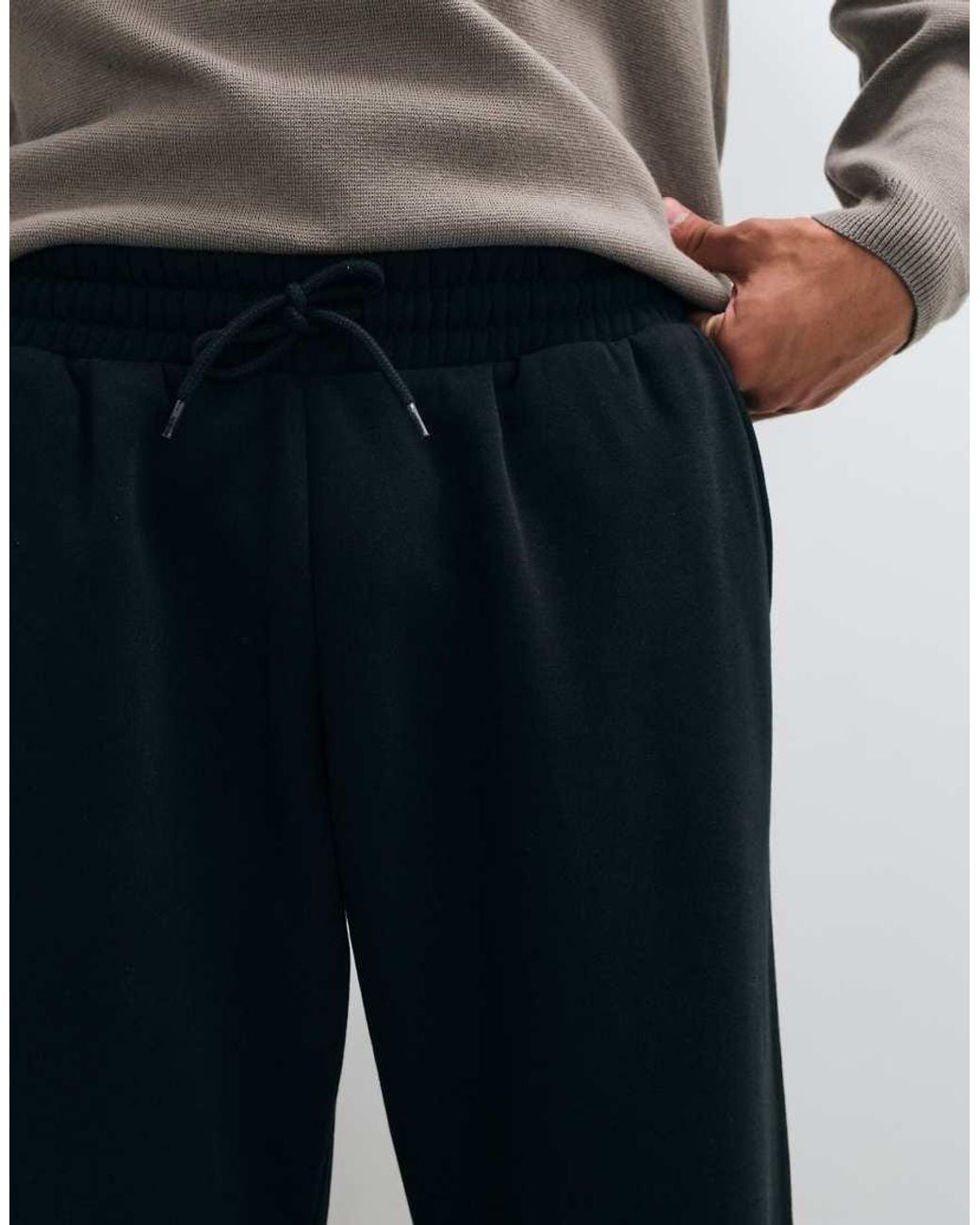 Jack & Jones Black Lounge Sweatpants for men