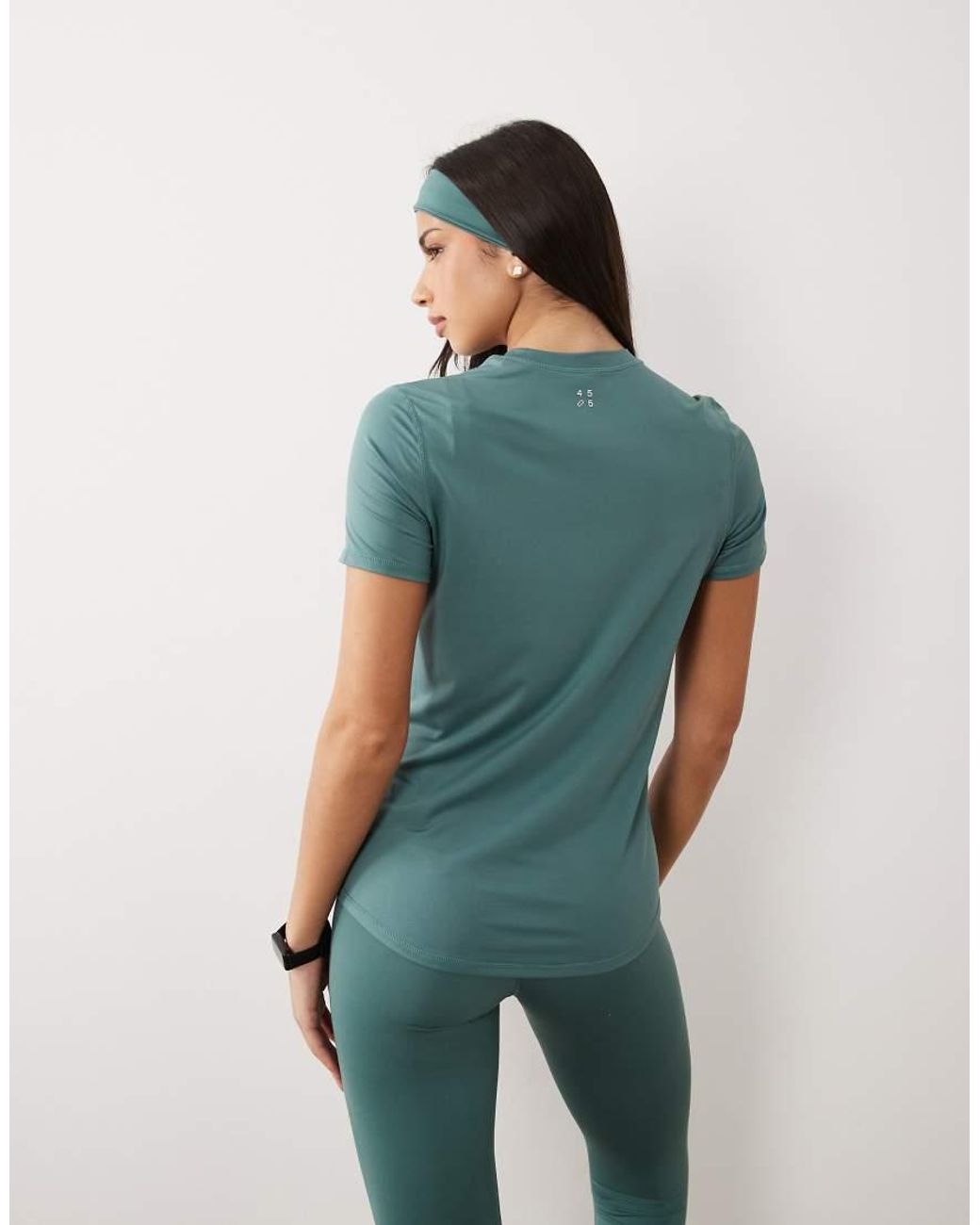 4505 Green Icon Active Quick Dry Performance T-Shirt