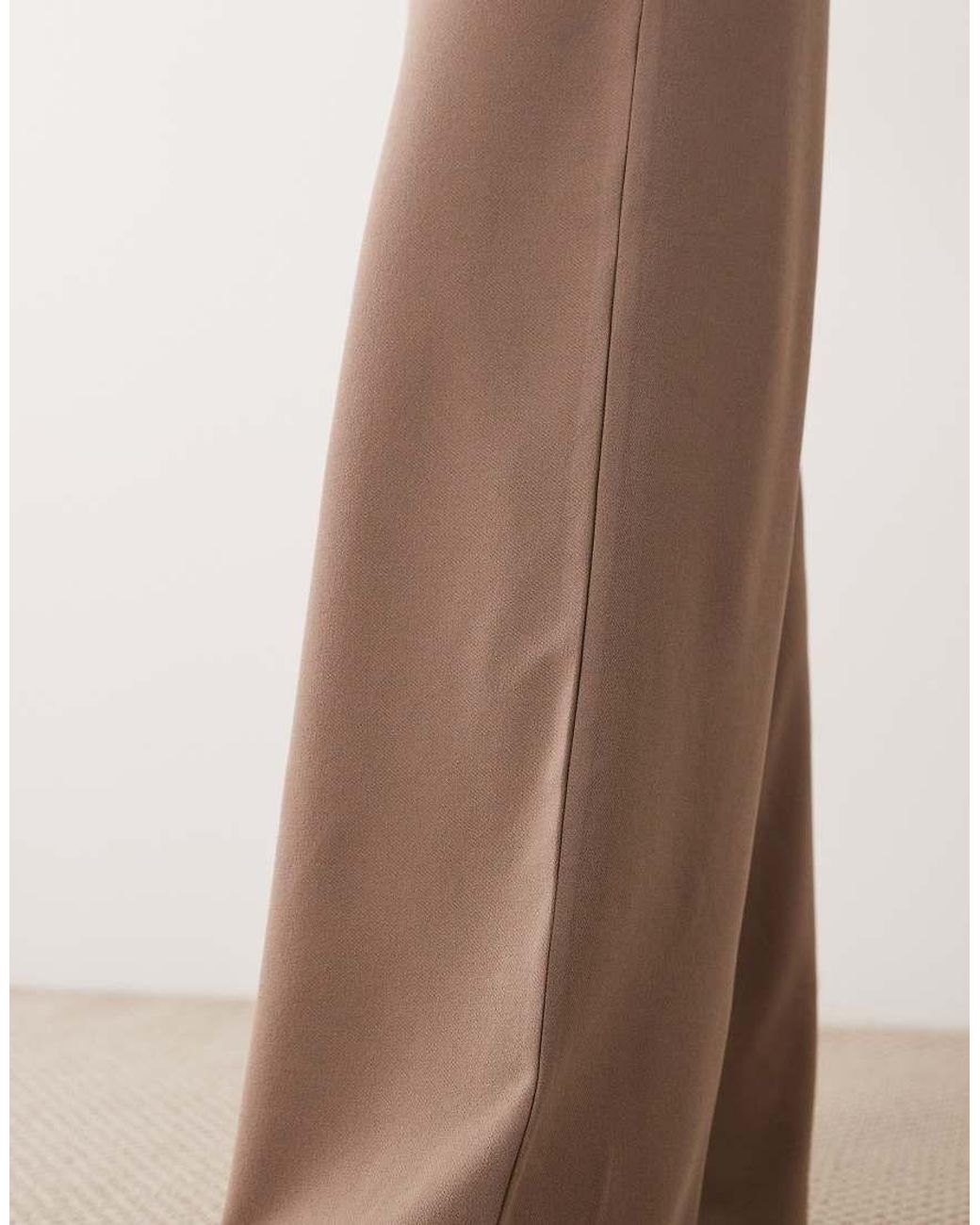 ASOS Natural Jersey Twill Trousers Co-ord With