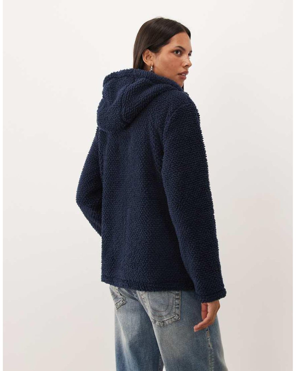 Regatta Blue Hooded Evelina Fleece