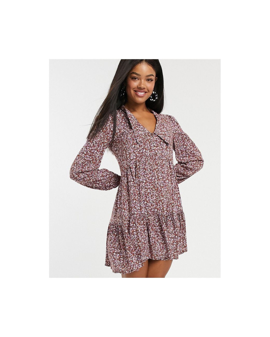Vestido stradivarius animal print outlet