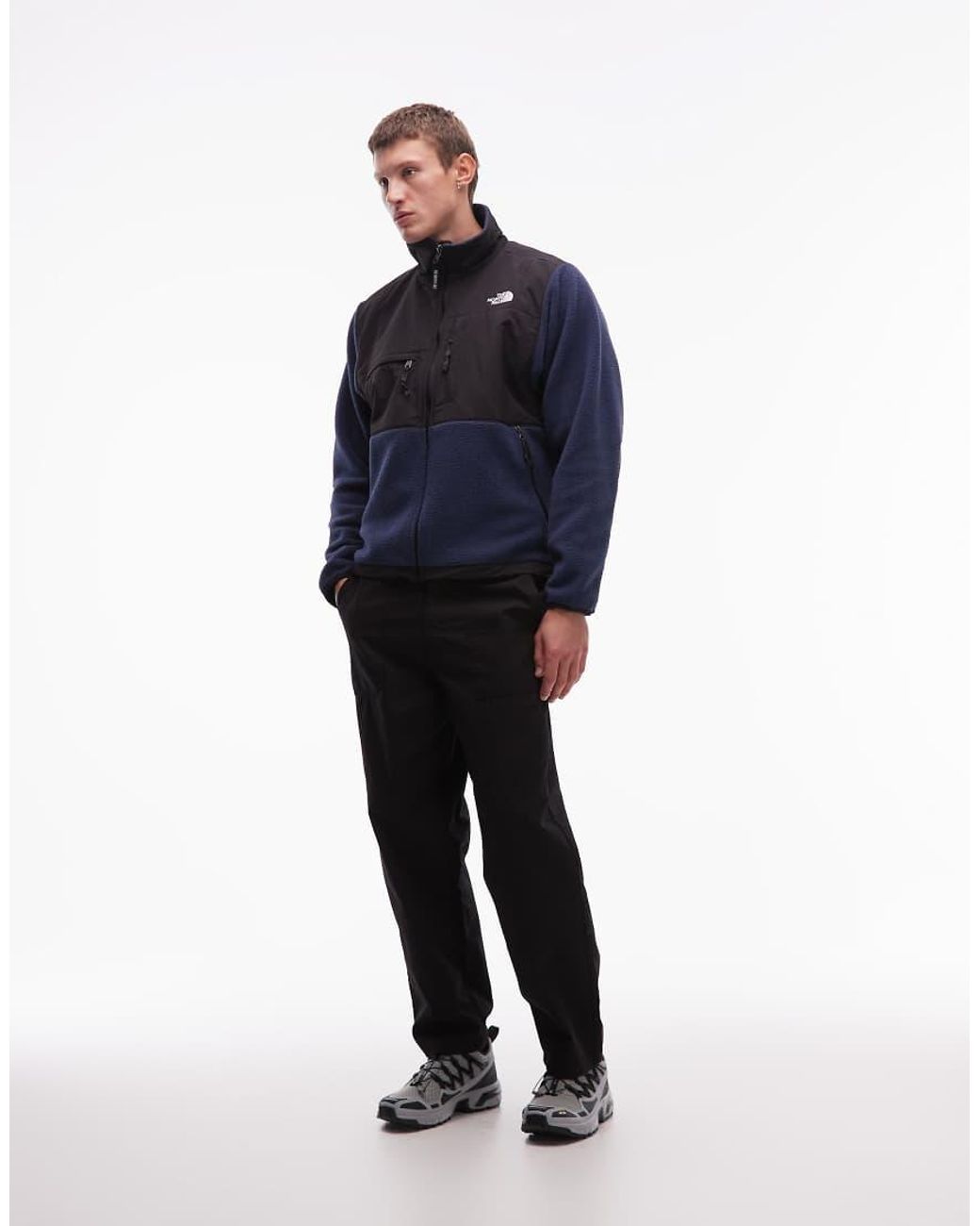 The North Face Blue Denali Fleece Jacket for men