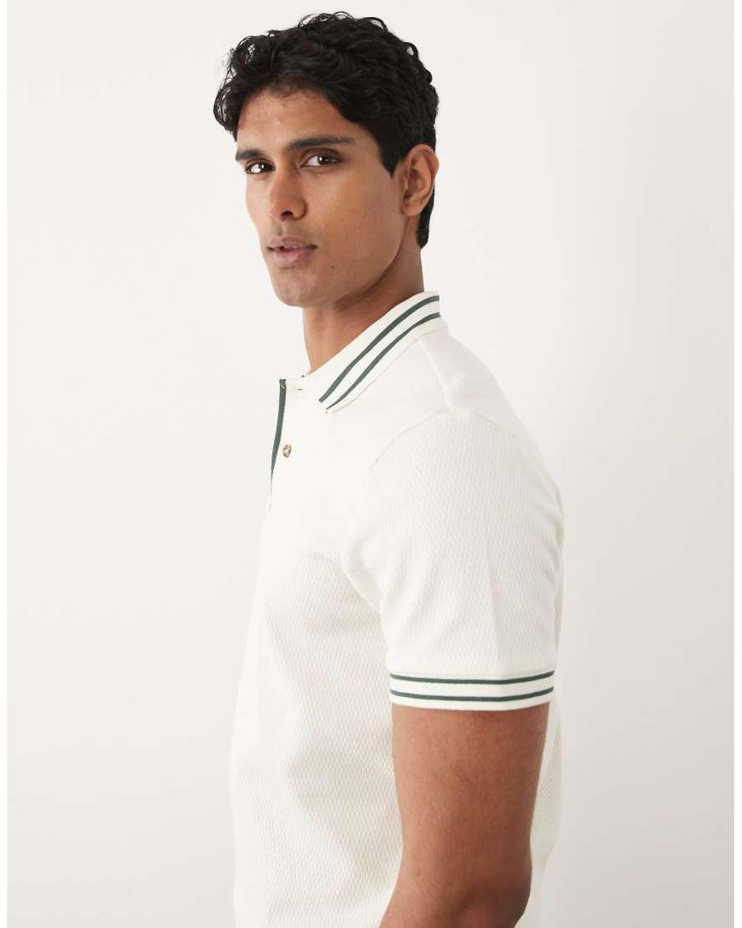 Blend Natural 100% Cotton Regular Fit Polo for men