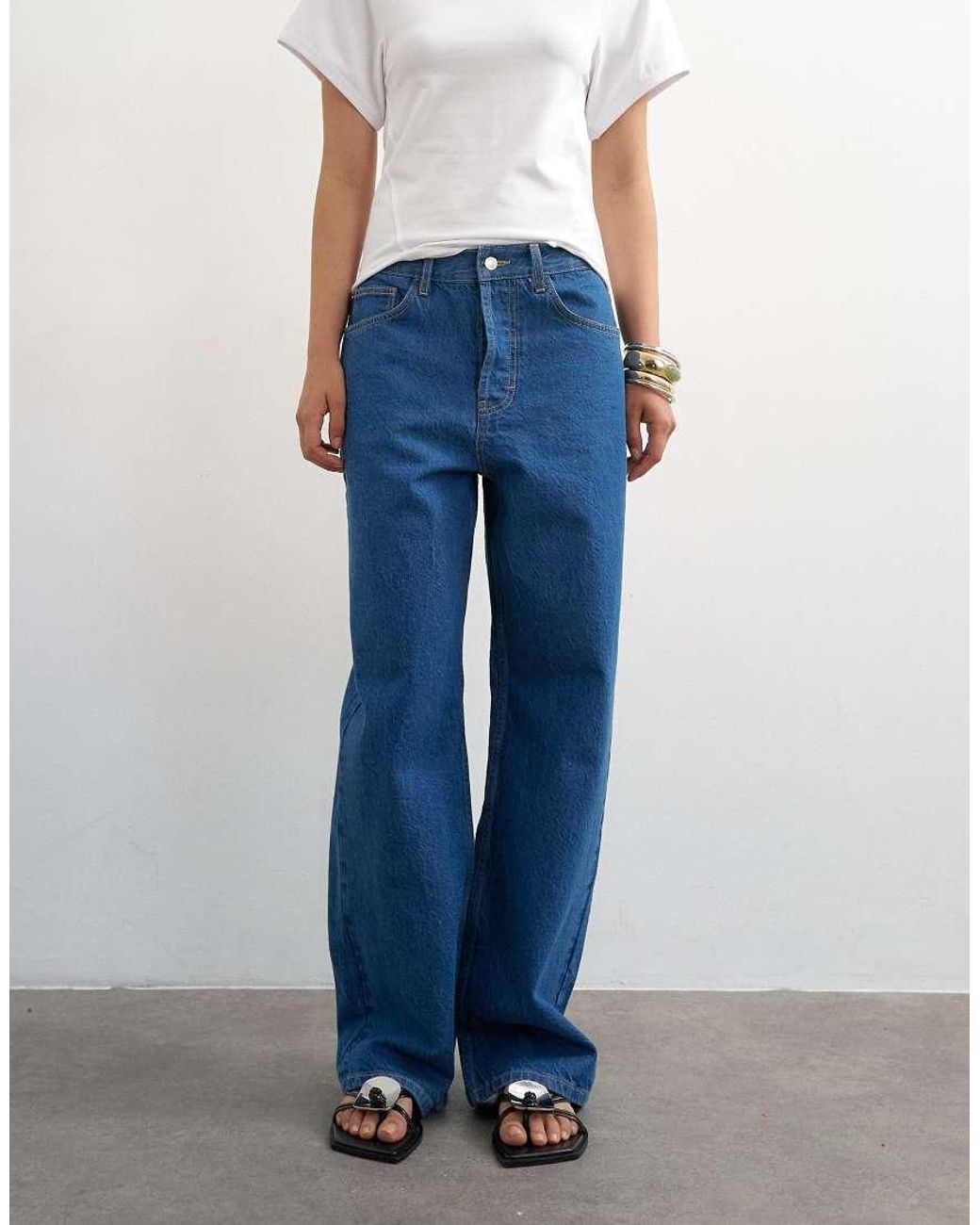 TOPSHOP Column in het Blue