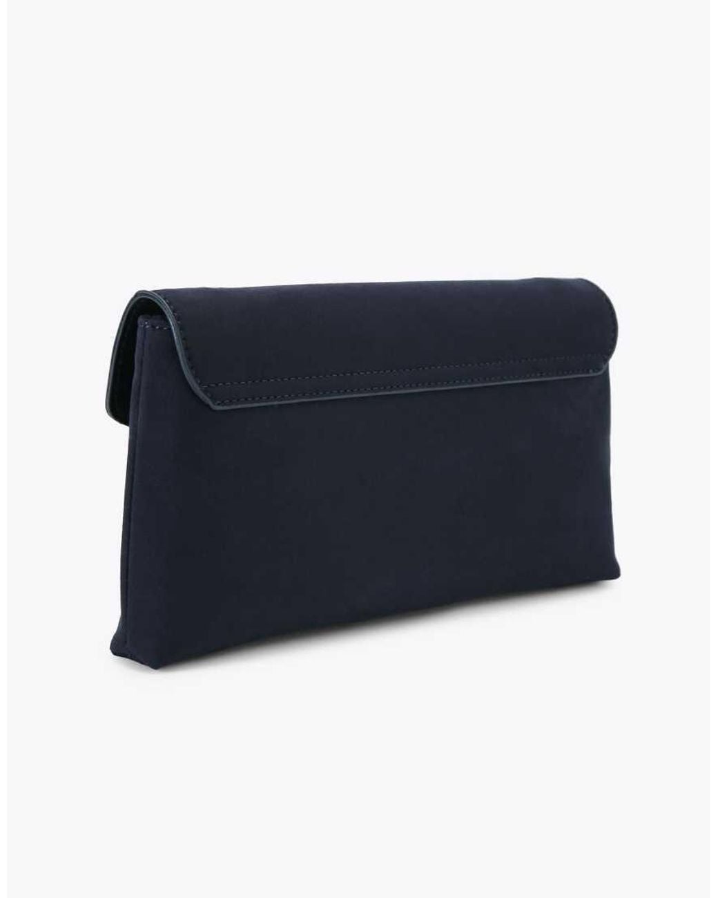 Carvela Kurt Geiger Blue Maria Envelope Clutch