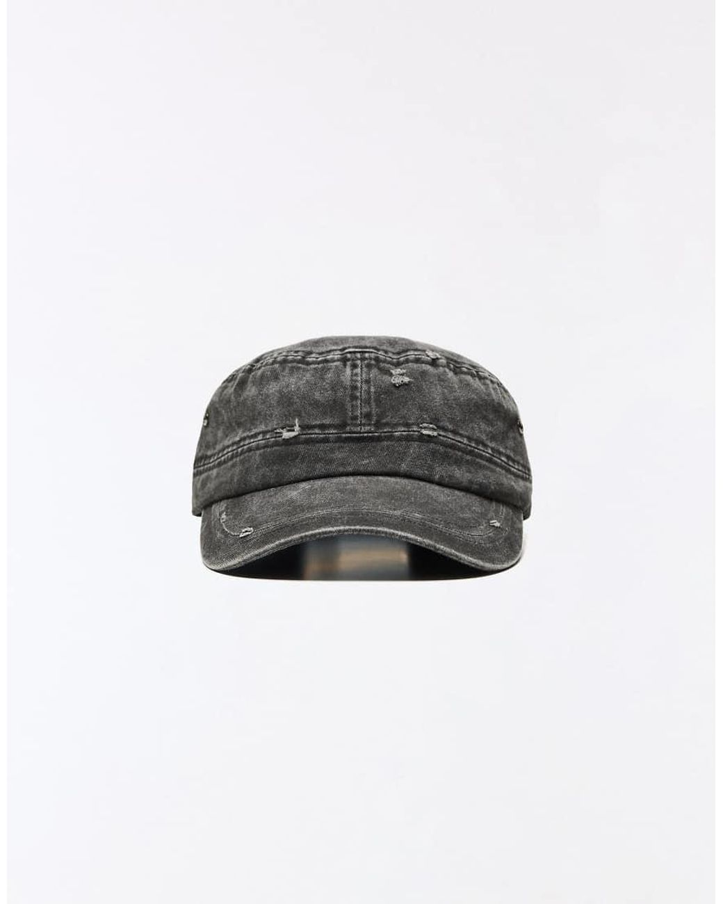 Bershka Gray Twill Cap