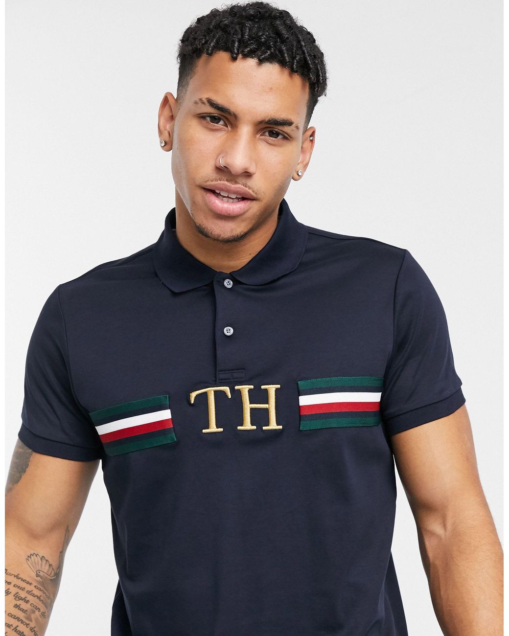 hilfiger slim fit polo