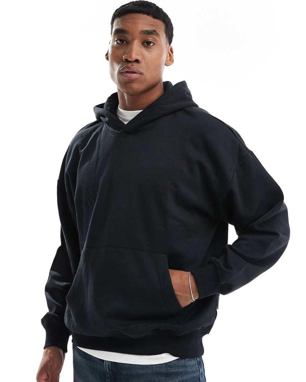 Only & Sons Blue Oversized Hoodie for men