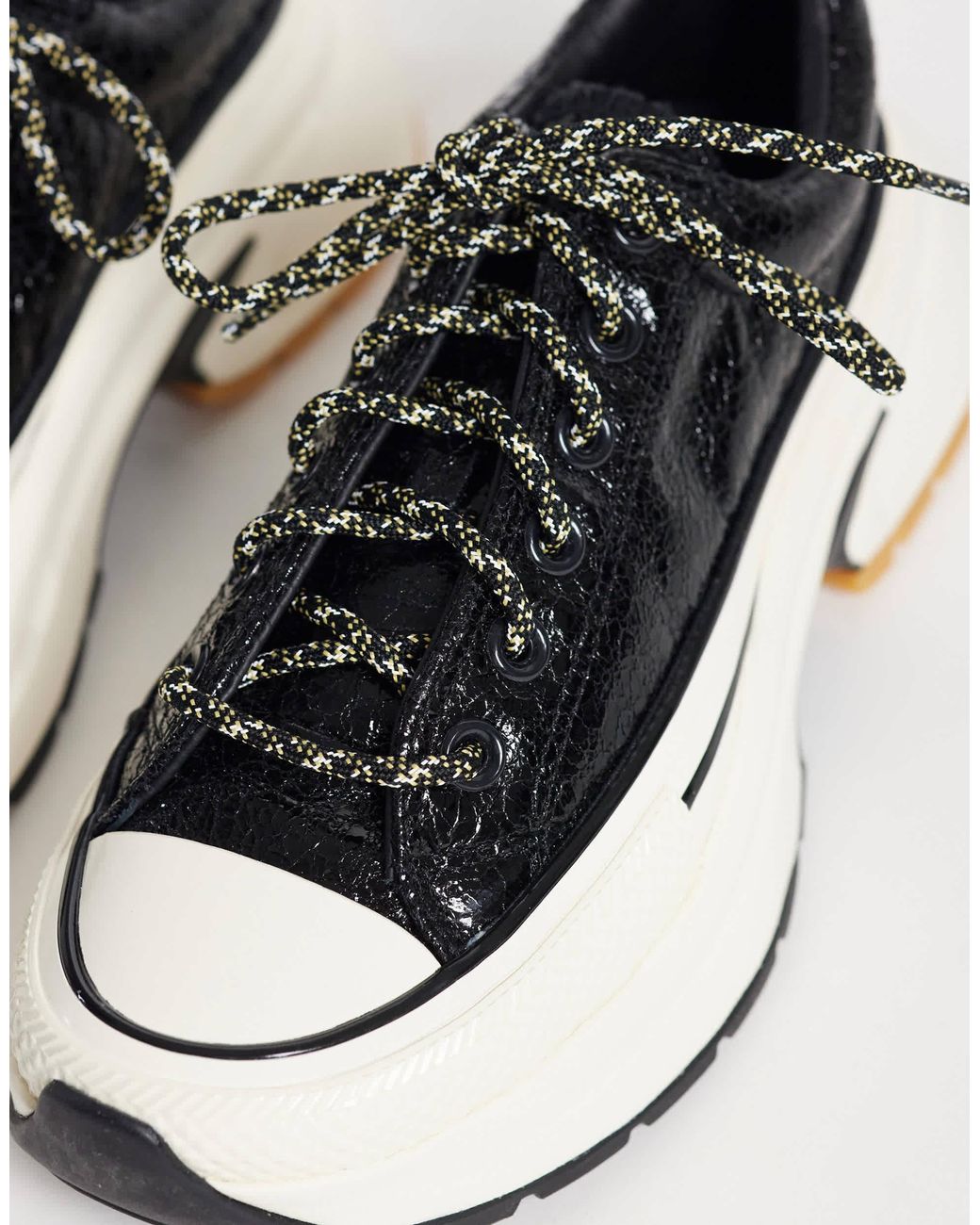 Converse Black Run star crush sneaker