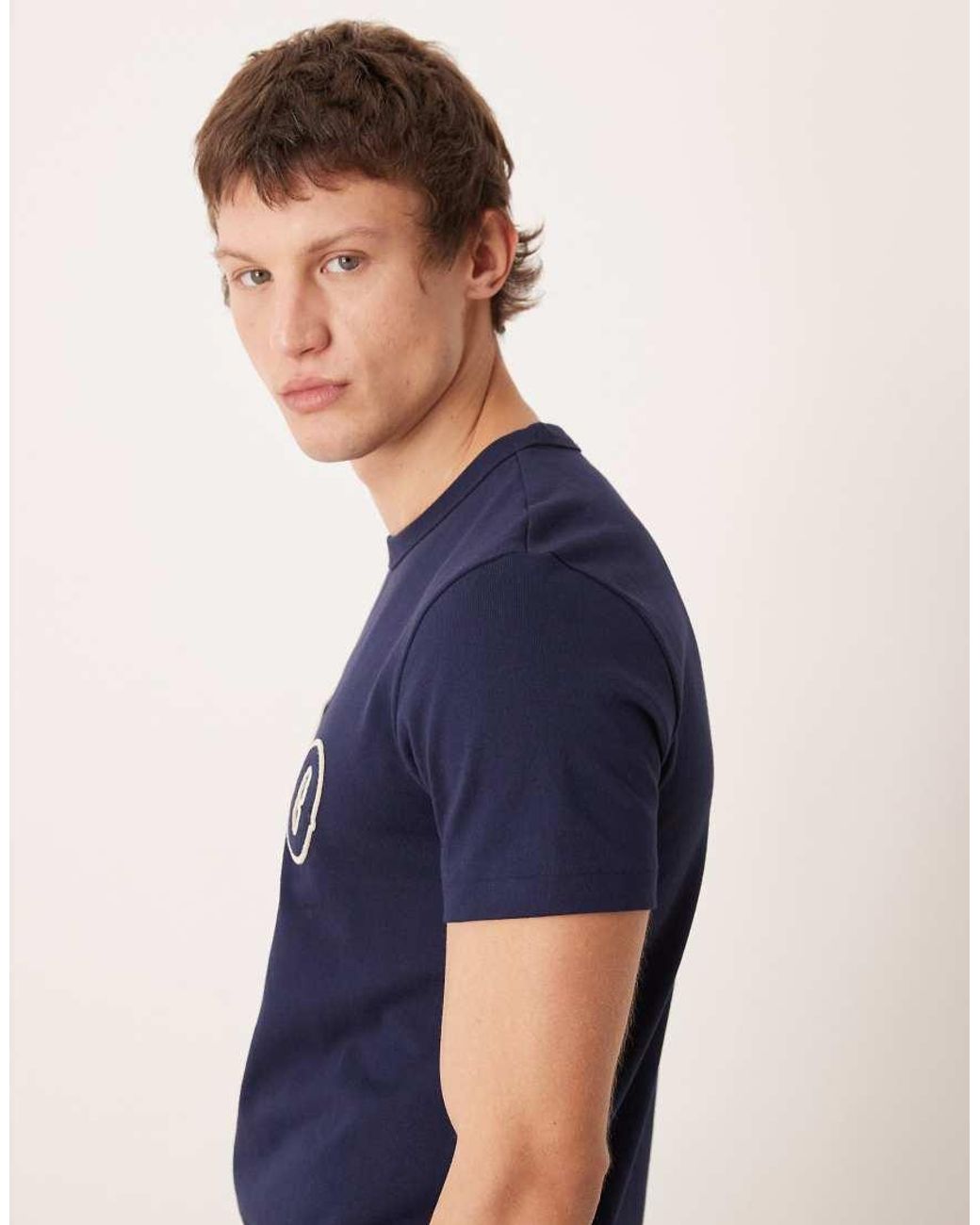 Polo Ralph Lauren Blue Large Logo Custom Fit T-Shirt