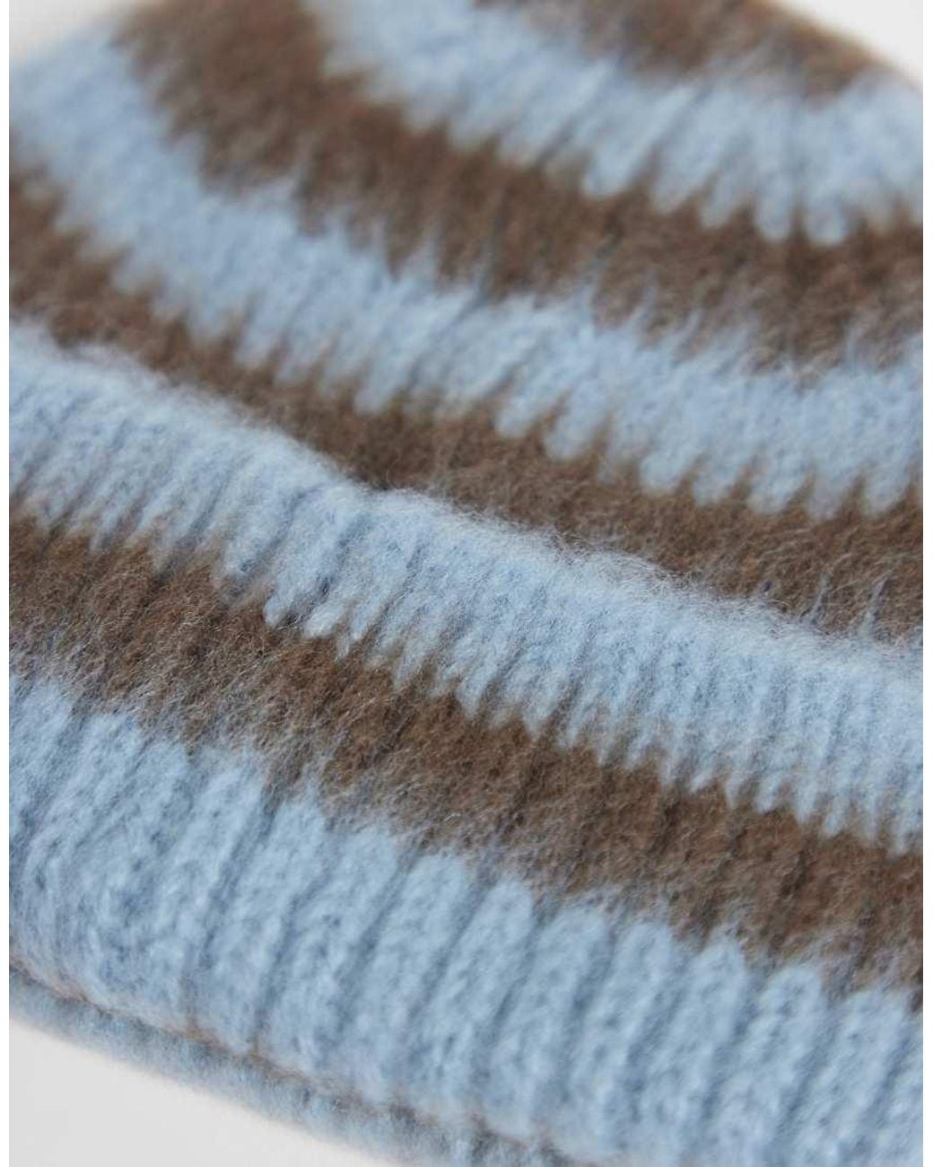 Collusion Blue Fluffy Fisherman Beanie