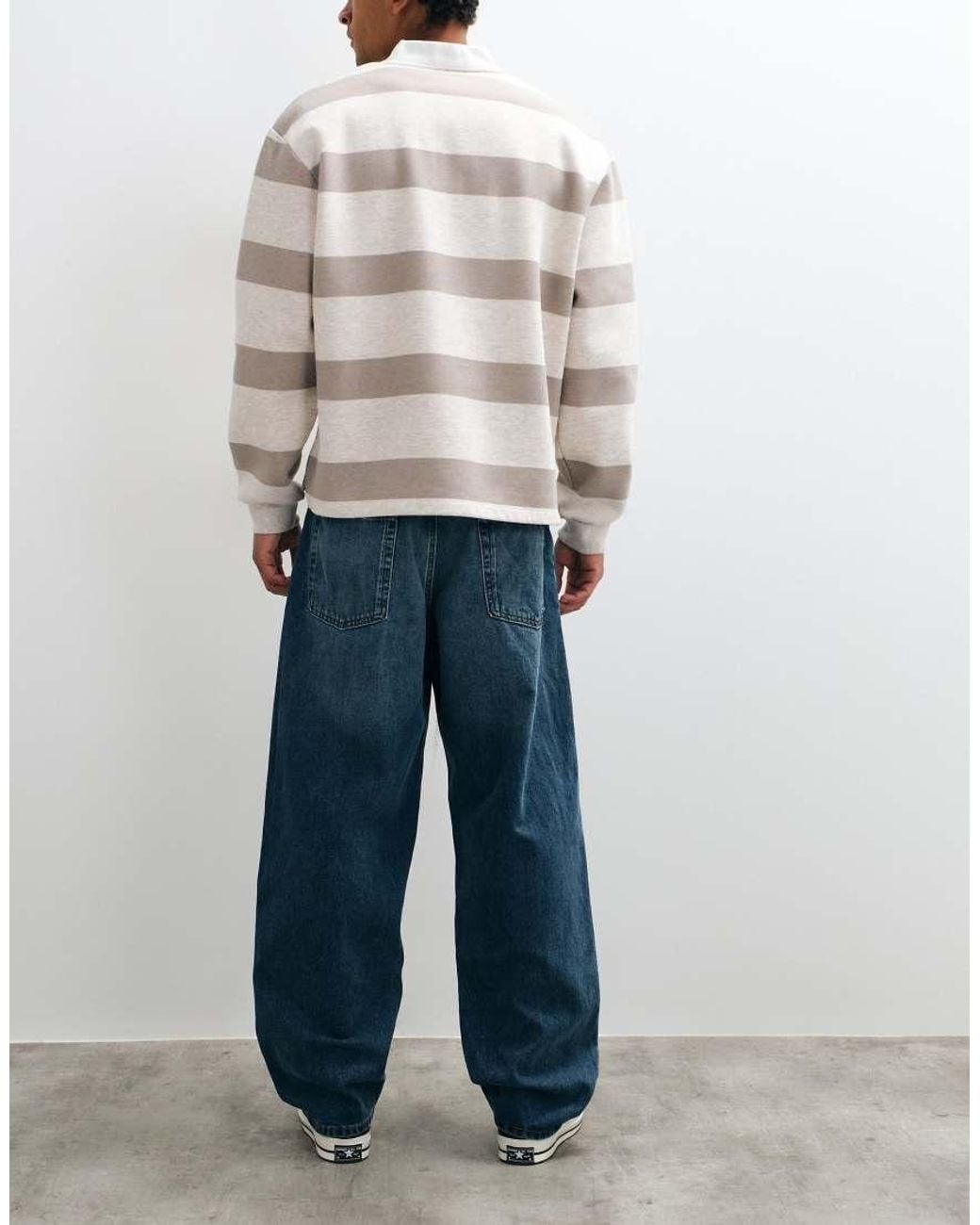 Gap Gray Barrel Fit Jeans for men