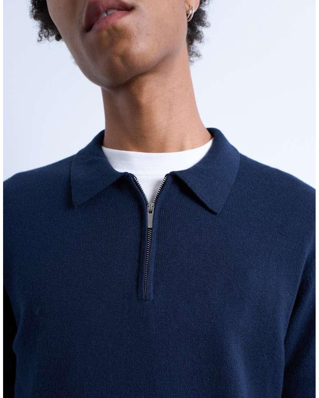 Topman Essentials in het Blue voor heren