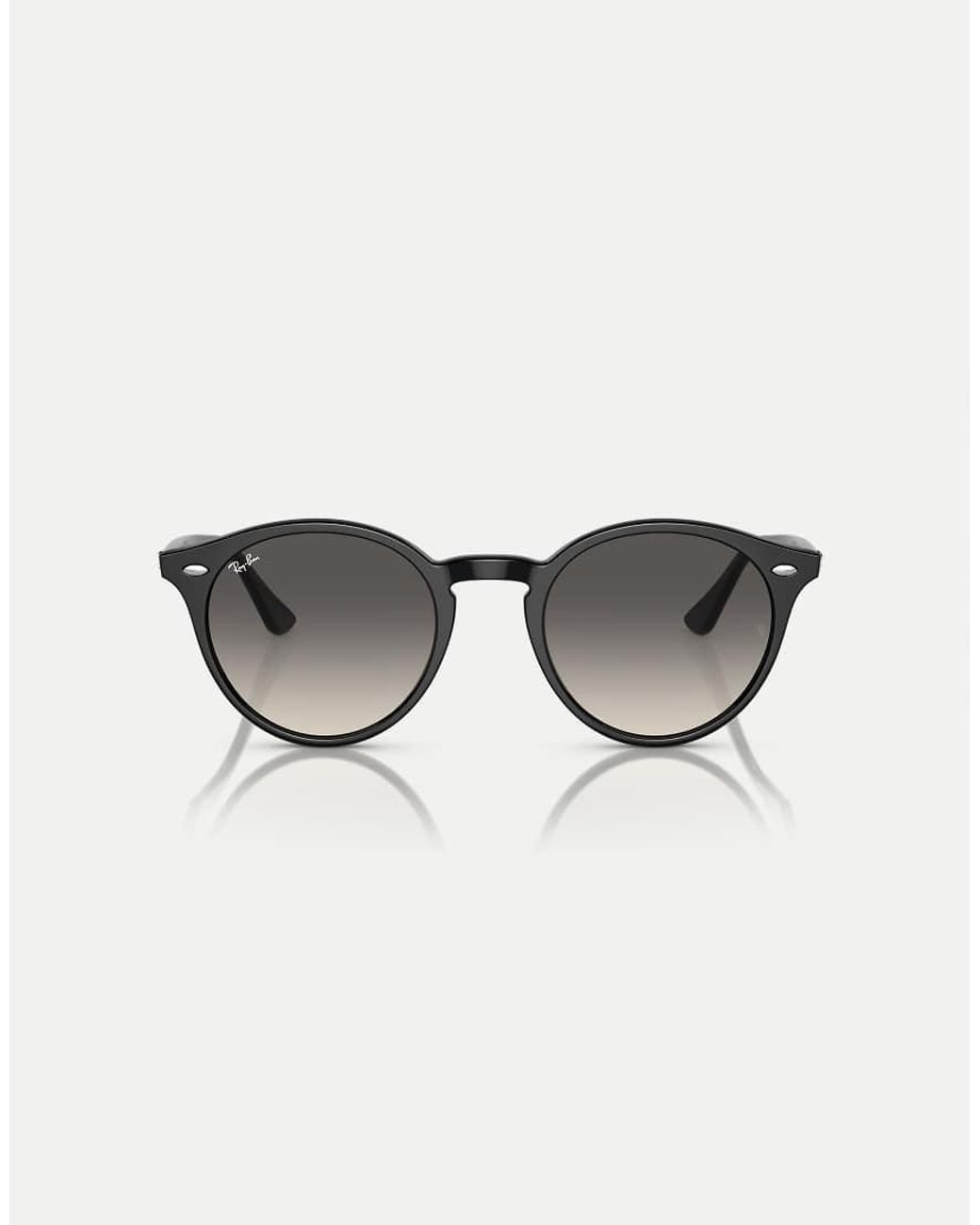 Ray-Ban Brown Rb2180 Round Sunglasses With Lens
