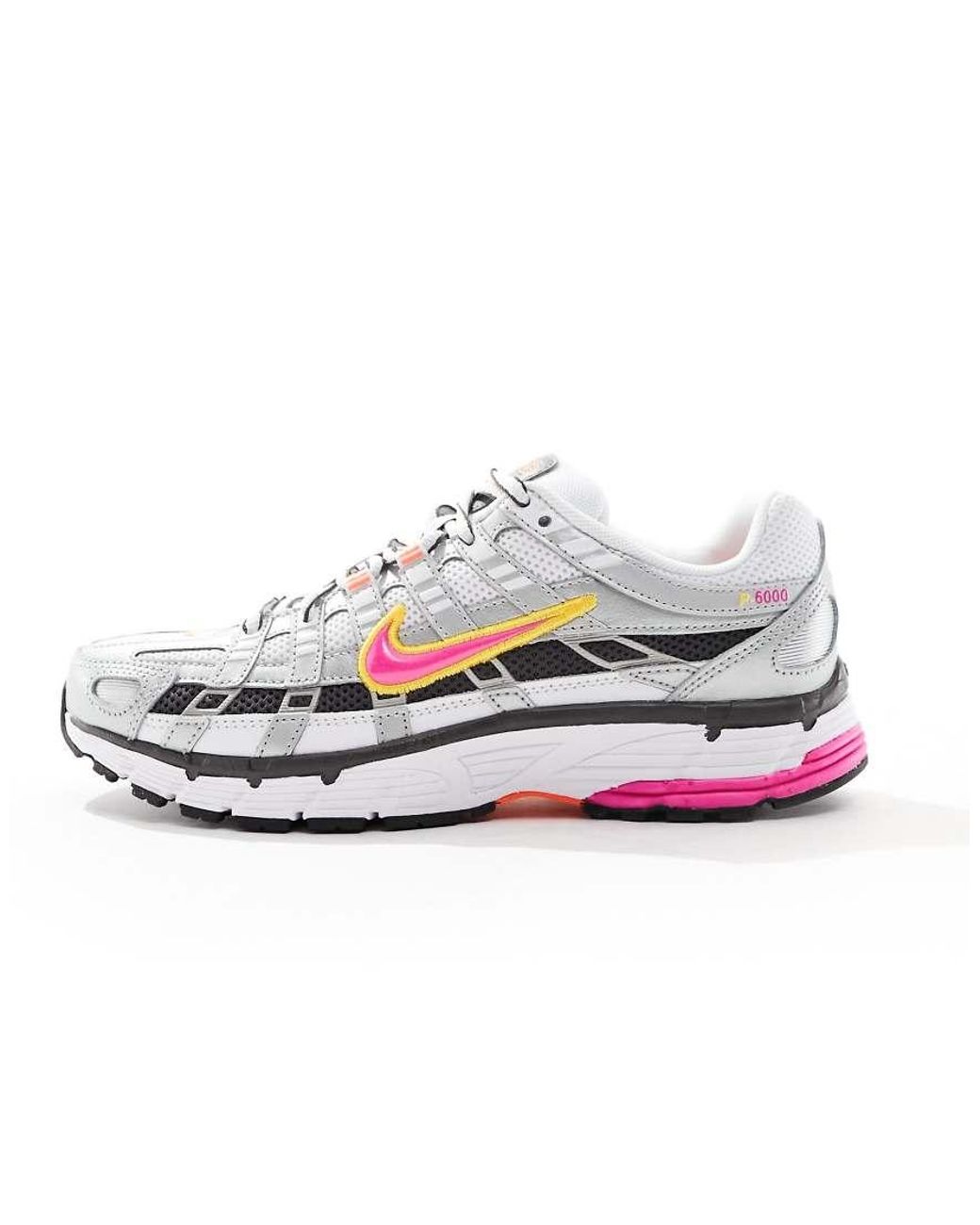Nike White P-6000 Sneakers