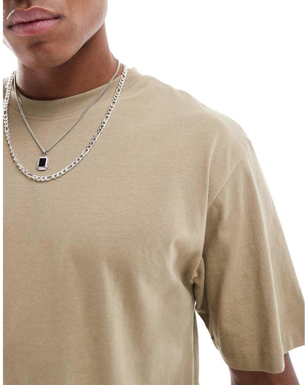 Jack & Jones Natural Oversized T-shirt for men