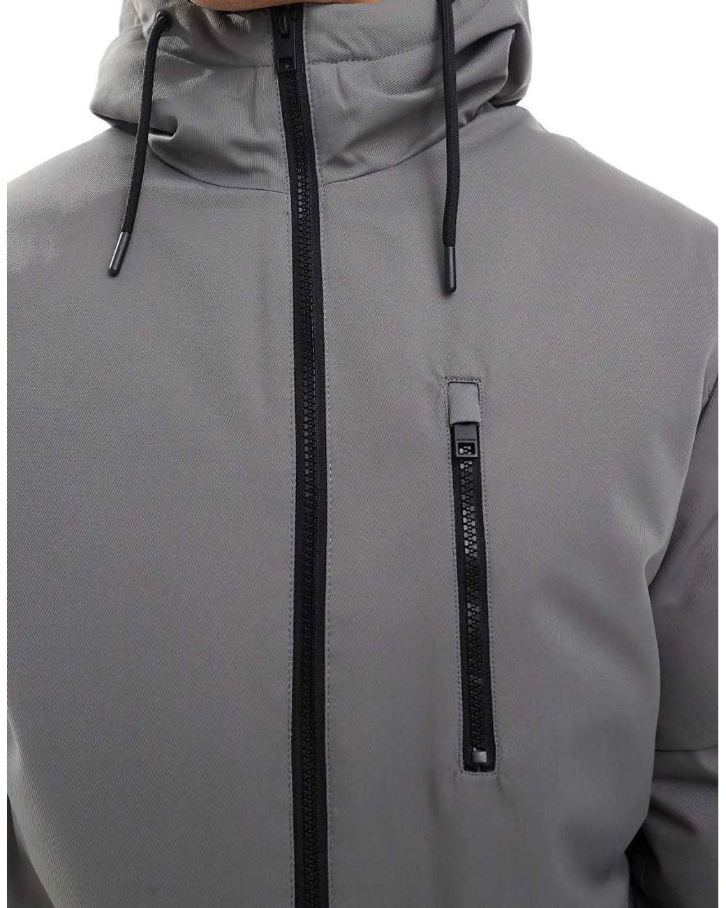 Parka Gris De Jack & Jones de hombre de color Gray