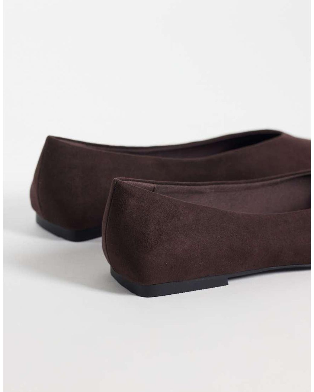 ASOS Black Lari Pointed Ballets