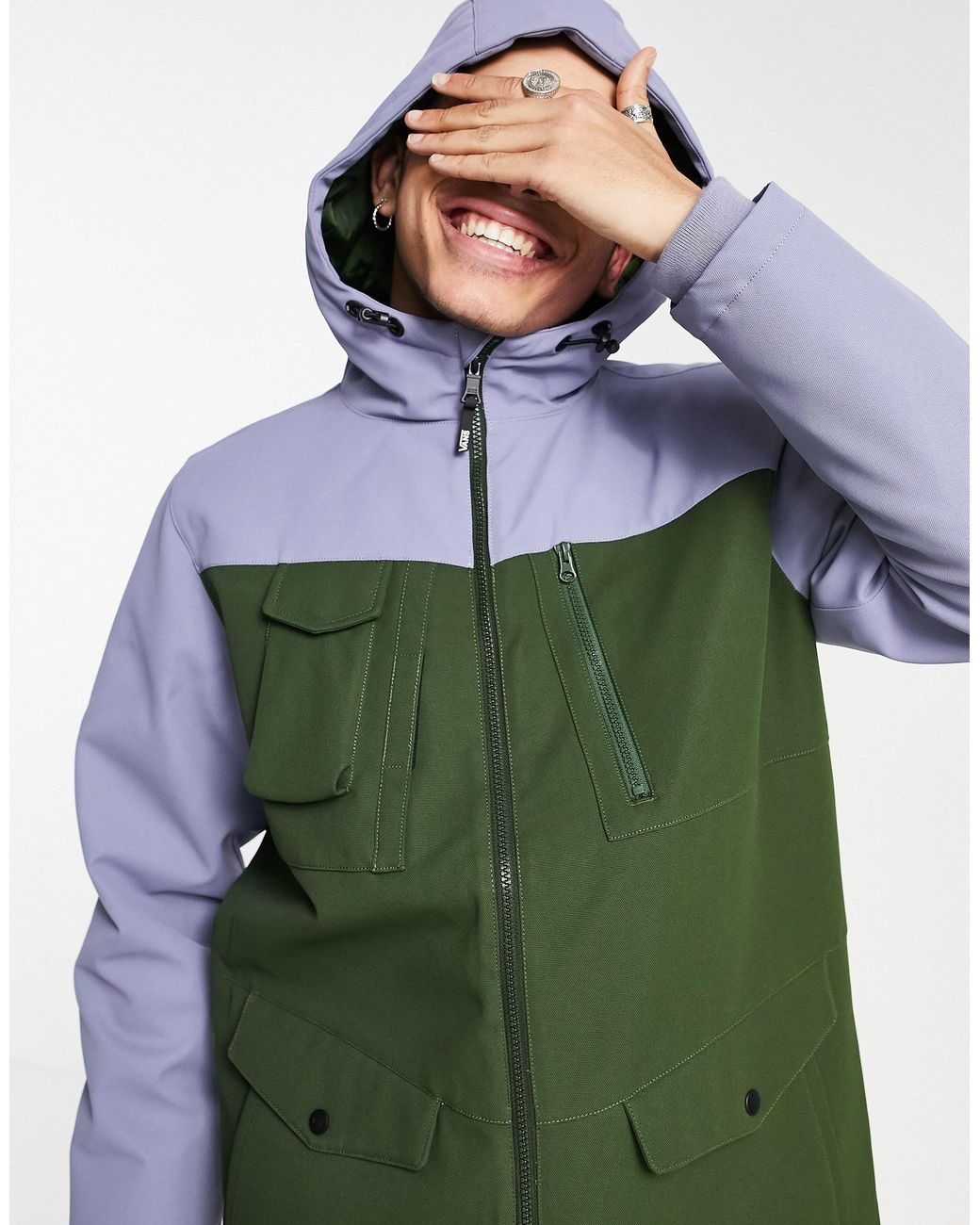 Vans Elevated Mte Parka in Green for Men Lyst Australia