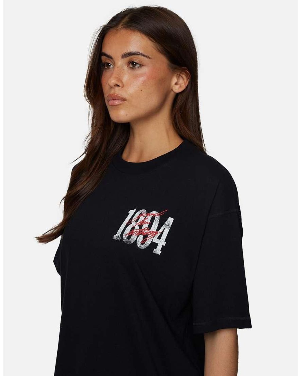 Good For Nothing Black Relaxed Fit Graphic Tee