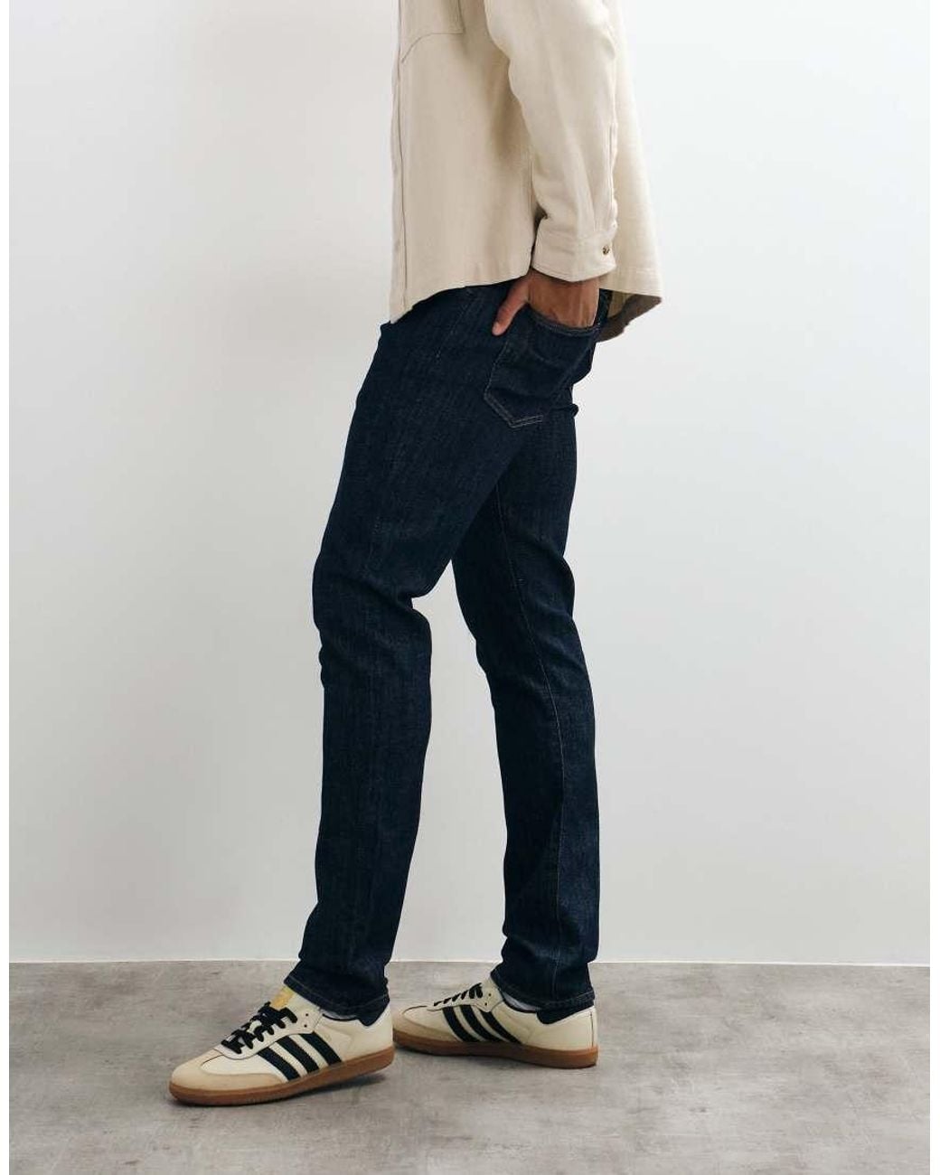 Gap Blue Softmax Denim Skinny Fit Jeans for men
