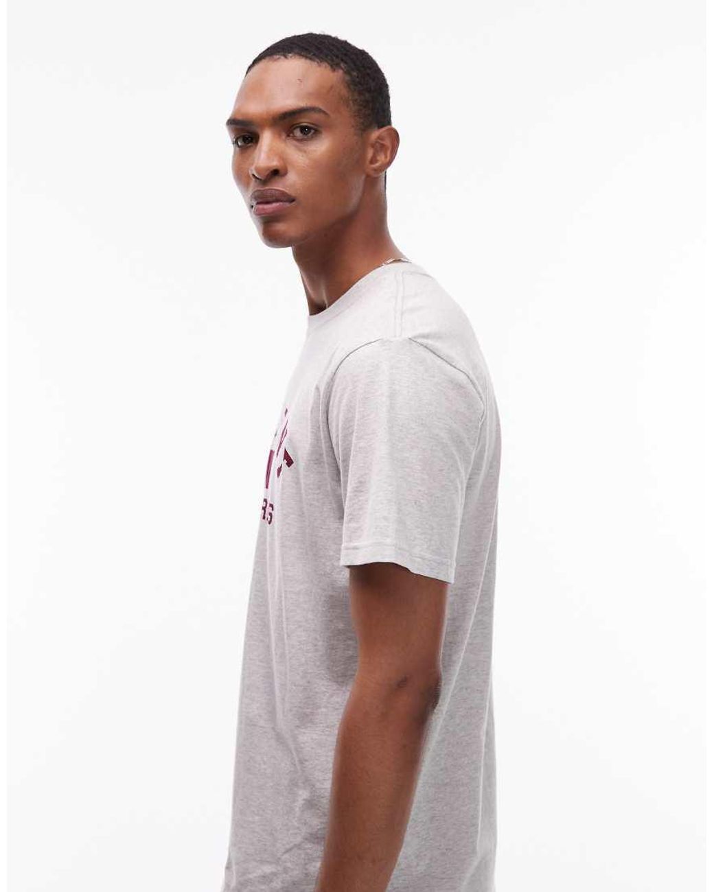 Element Blue Home Team Varsity Logo T-shirt for men