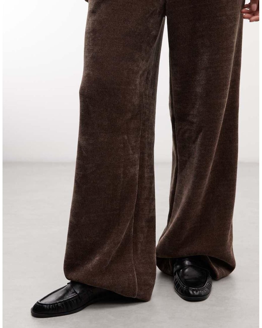 Adidas Originals Brown Chenille Trousers