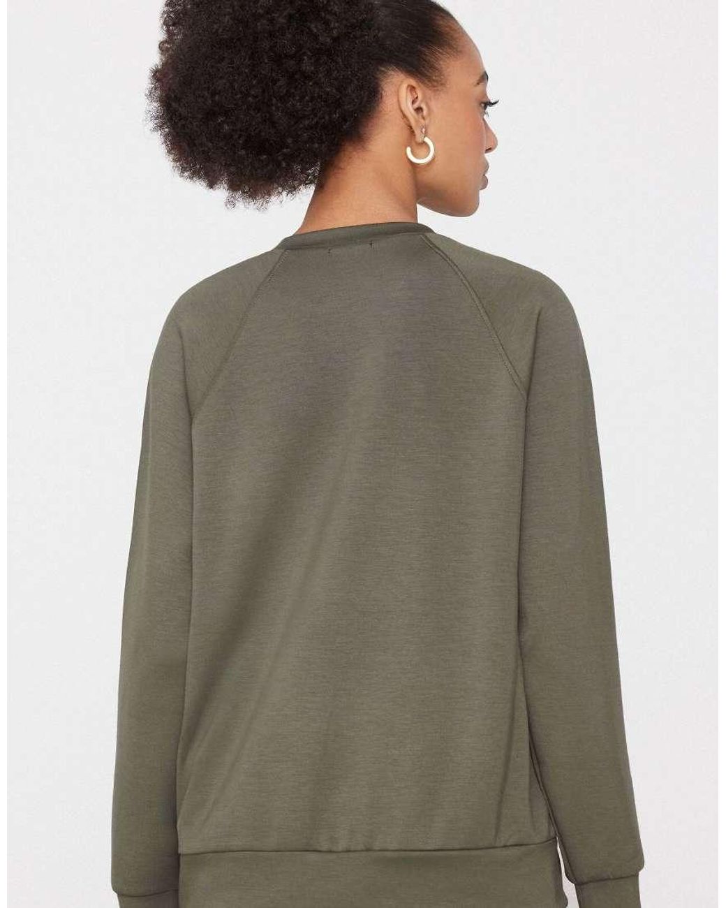 Tezenis Gray Soft Touch Round Neck Sweatshirt