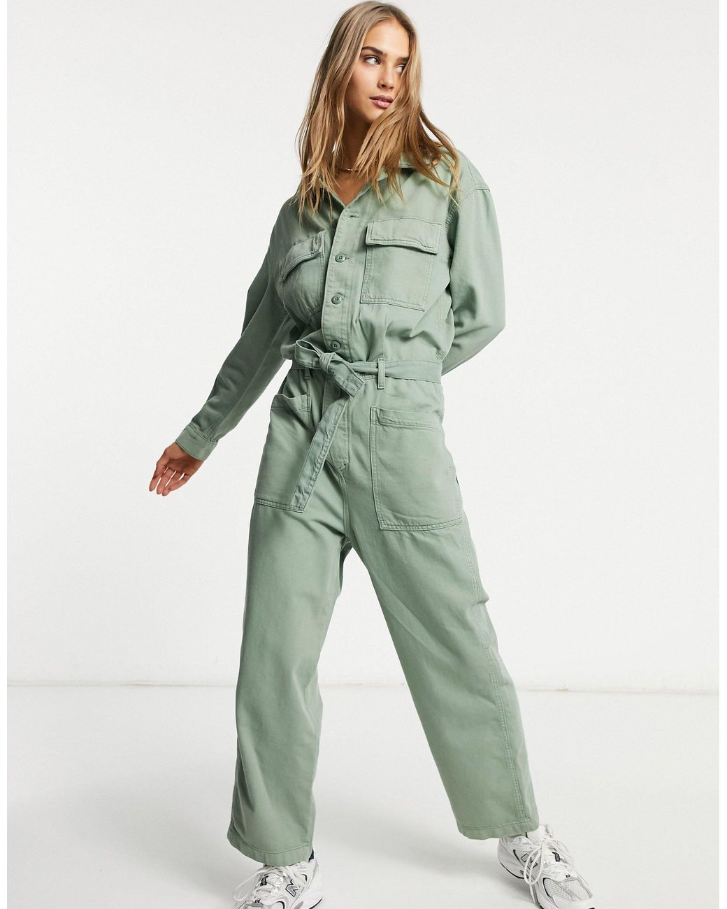 Combinaison fonctionnelle kaki Levi s en coloris Vert Lyst