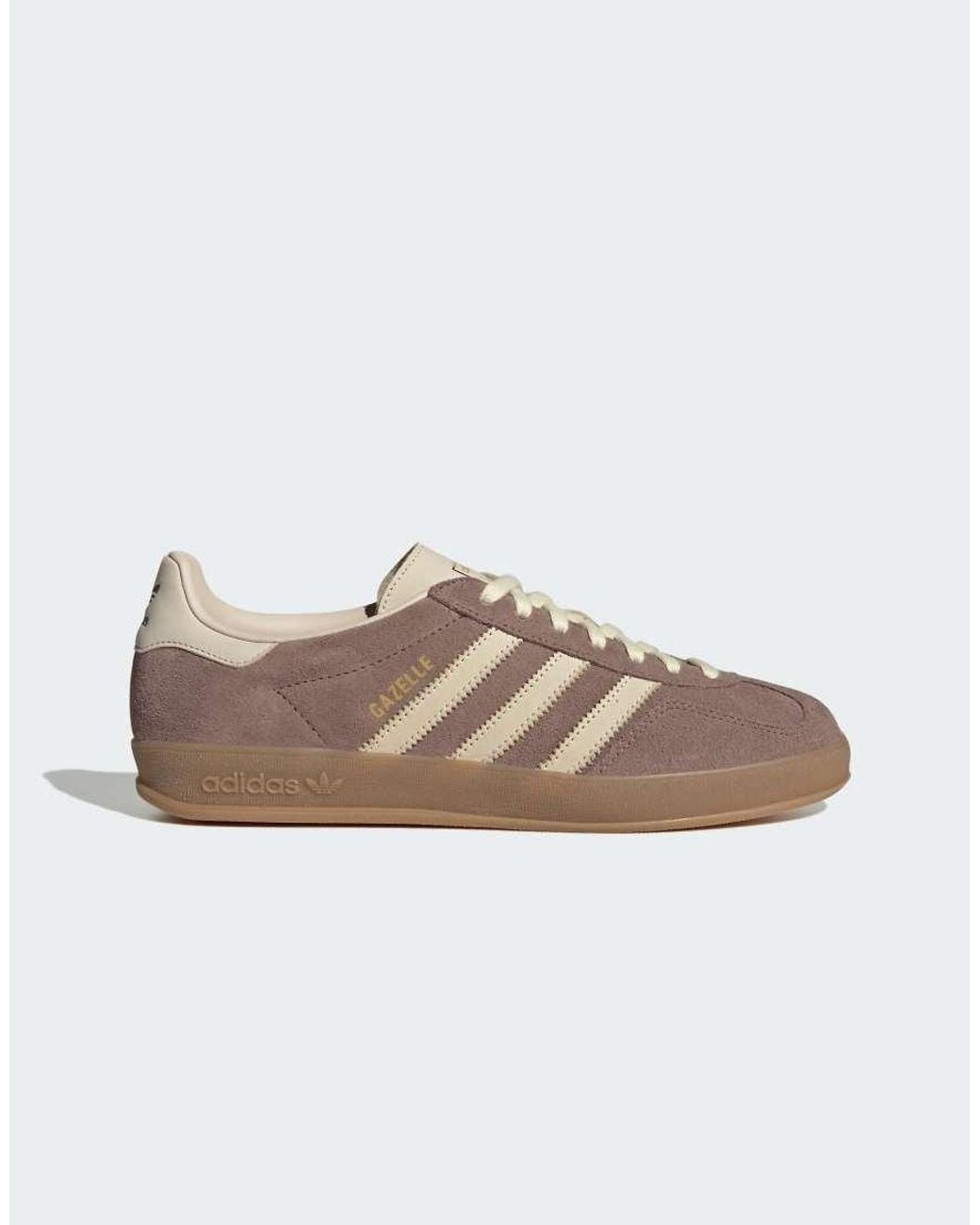 Adidas Originals Brown Gazelle Indoor Trainers for men