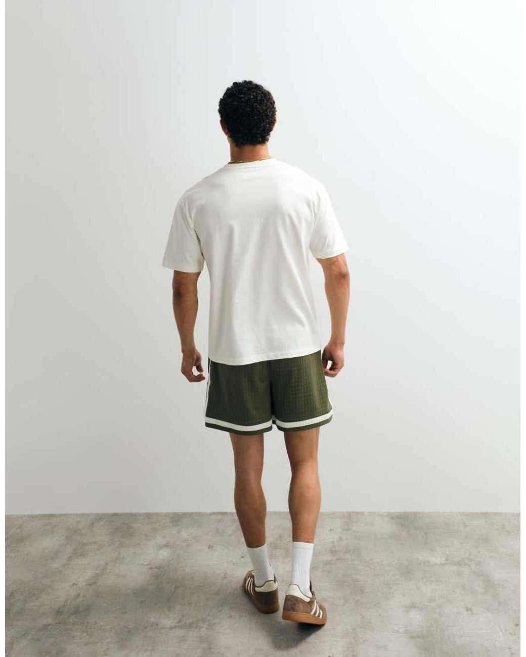 CERNUCCI White Regular Fit T-shirt With Stitched Logo for men