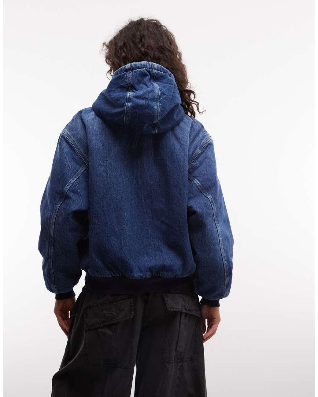 Carhartt Blue Og Active Denim Jacket