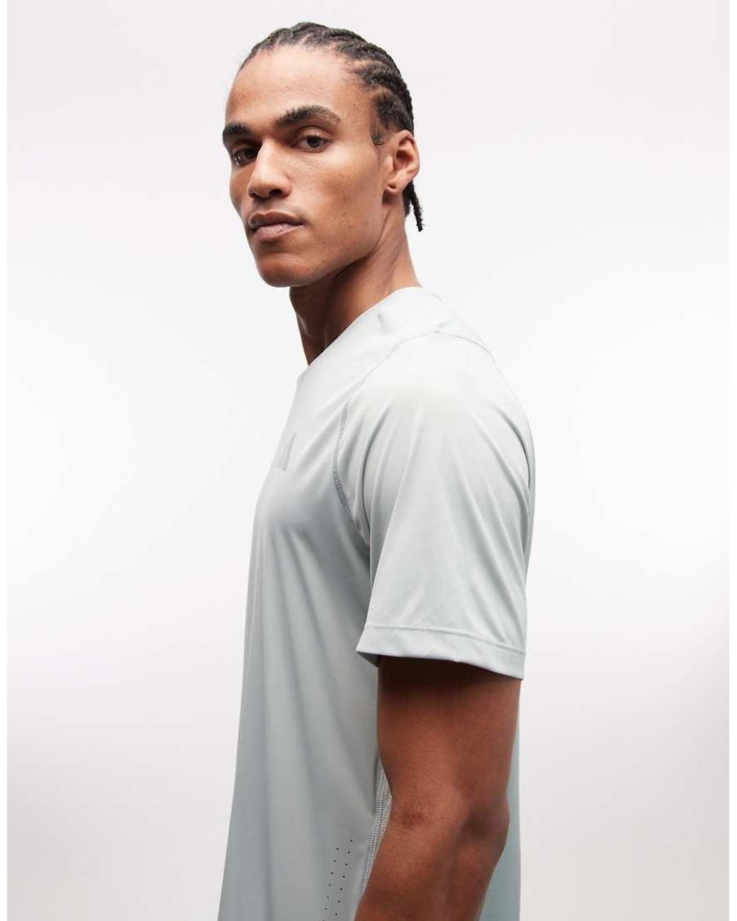 Adidas Originals Gray Adidas Running Adi365 T-Shirt for men