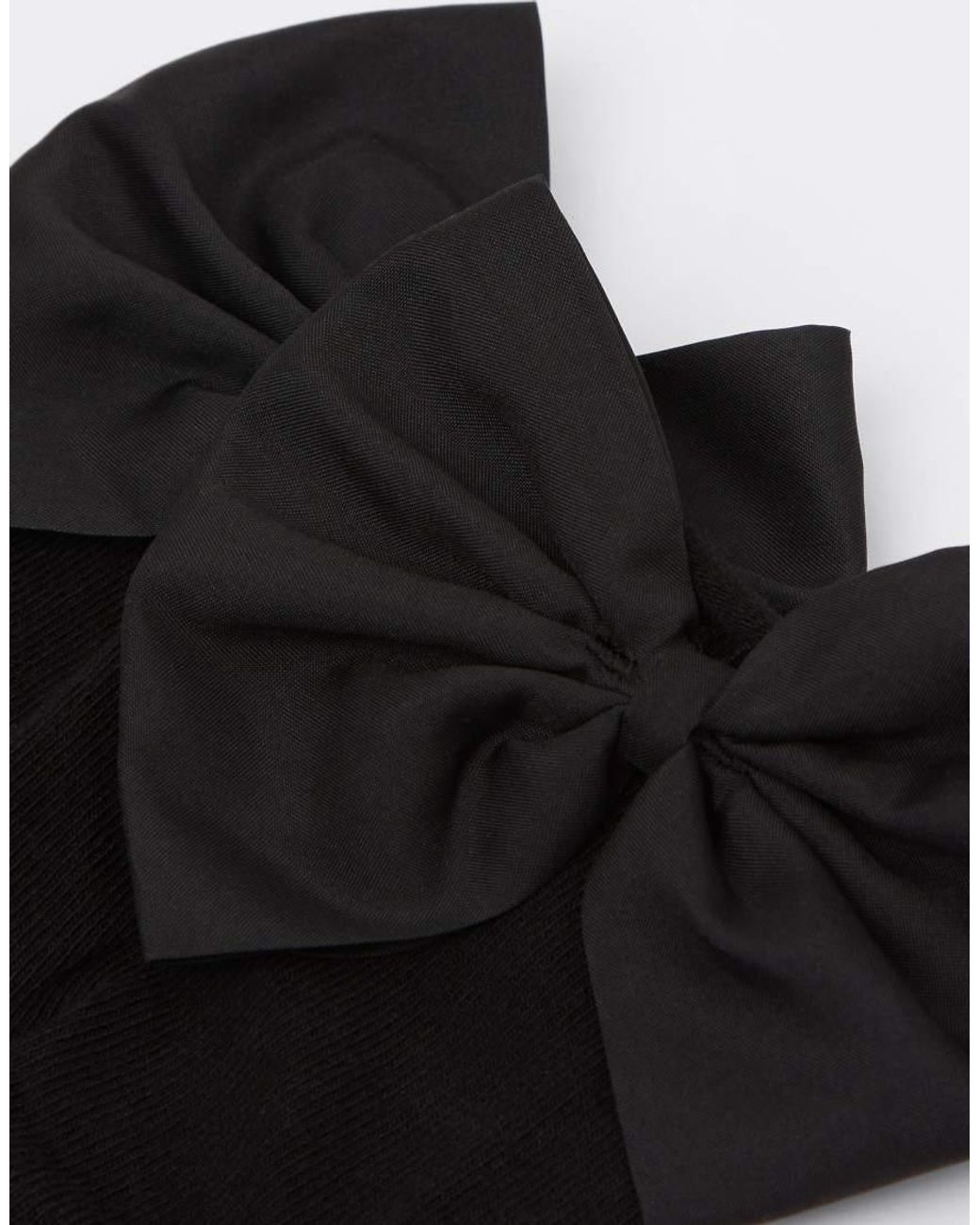 Calzedonia Black Bow Socks