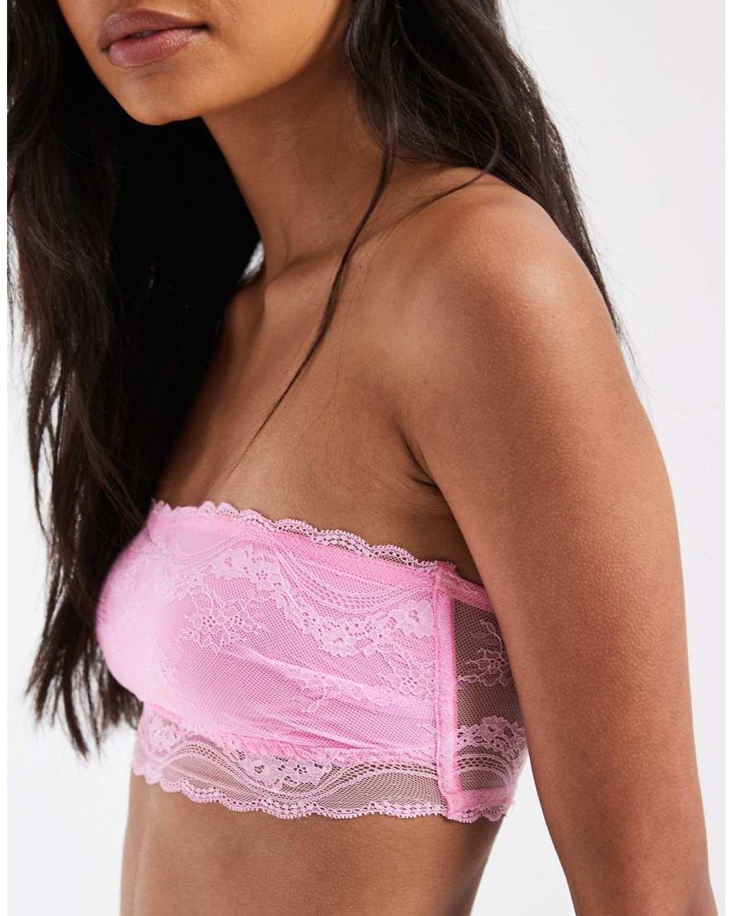 Free People Purple Spring Fever Bra Bandeau
