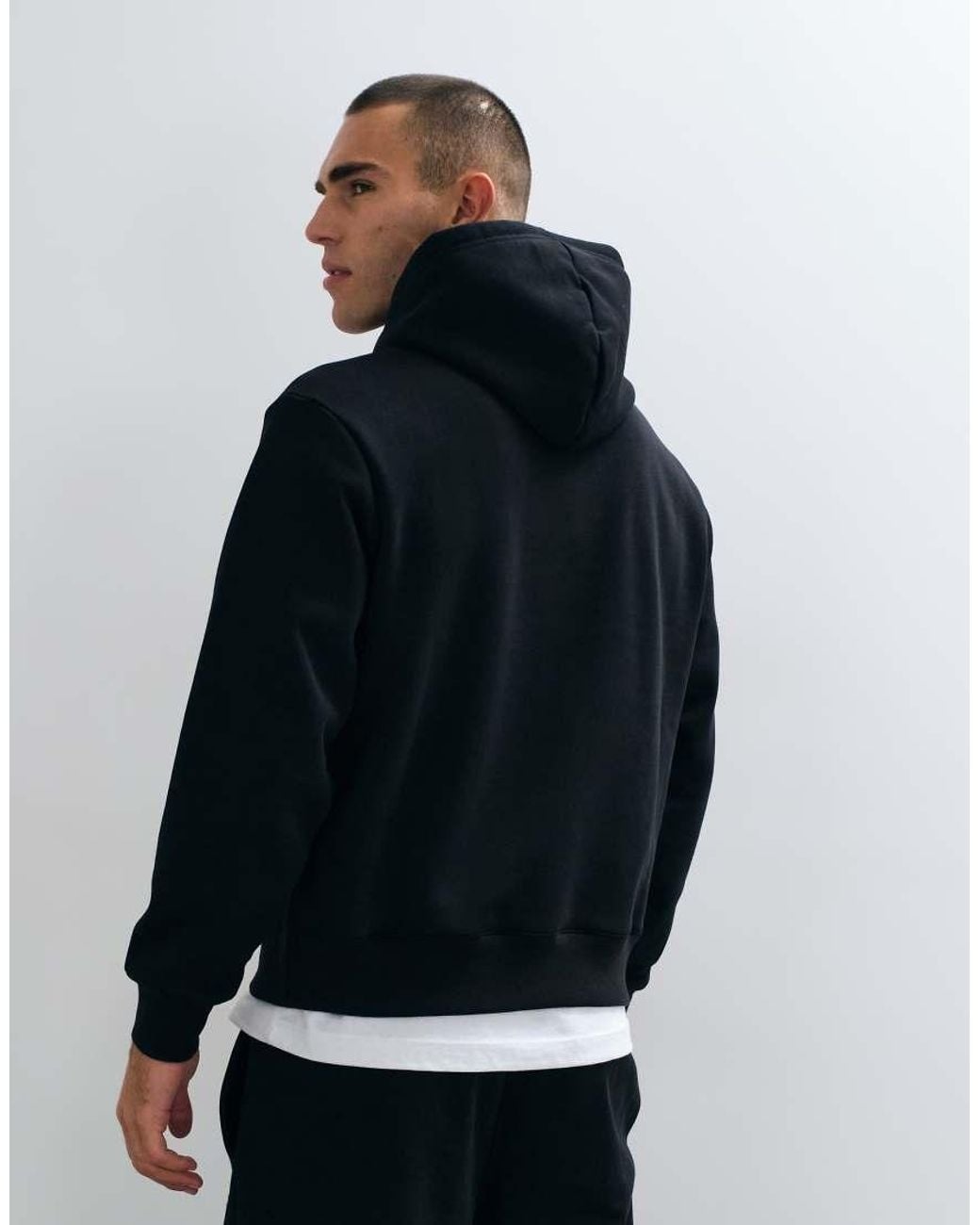 Champion Black Modern Heritage Hoodie for men